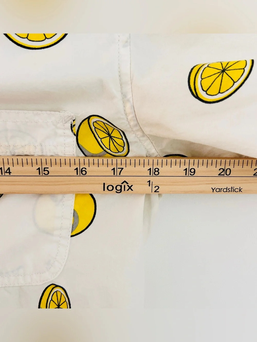 Adidas x Stan Smith Ballsmon Lemon Shirt Button Up Down Cotton Yellow Size Small